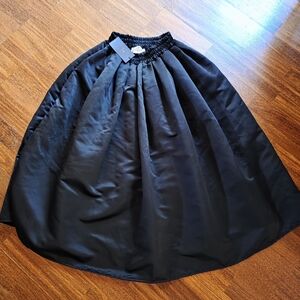 Chic Black A-Line Women's Skirt